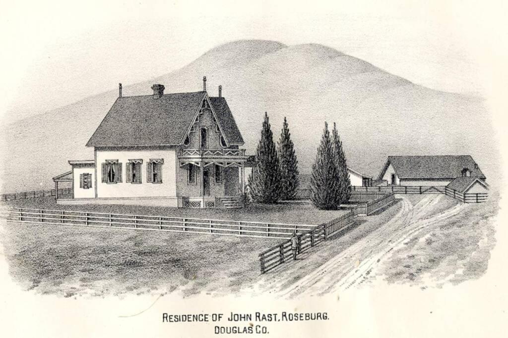 Historical John Rast House Circa 1875 Hotel Roseburg Exterior foto